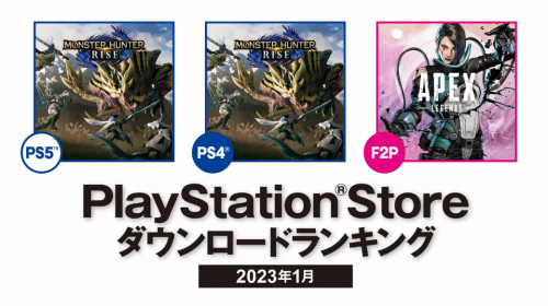 日本PS5一月游戏销量榜 《怪物猎人：崛起》夺得榜首